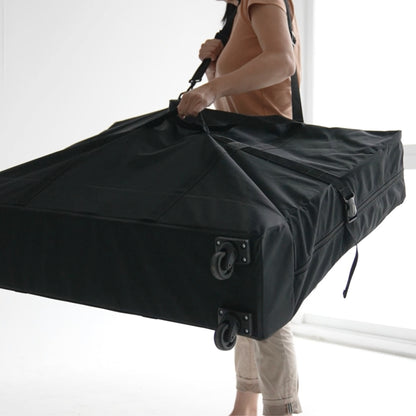 Portable Massage Table Carrier with 360° wheels, Light and Waterproof