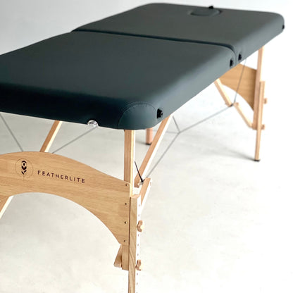 Featherlite Classic Professional Portable Massage Bed, Foldable and Lightweight for Professional Use