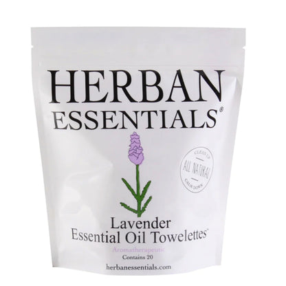 Lavender Oil towelettes by Herban Essential