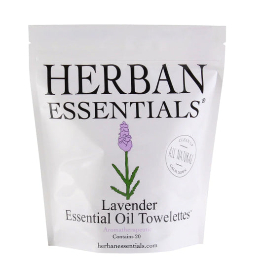 Lavender Oil towelettes by Herban Essential