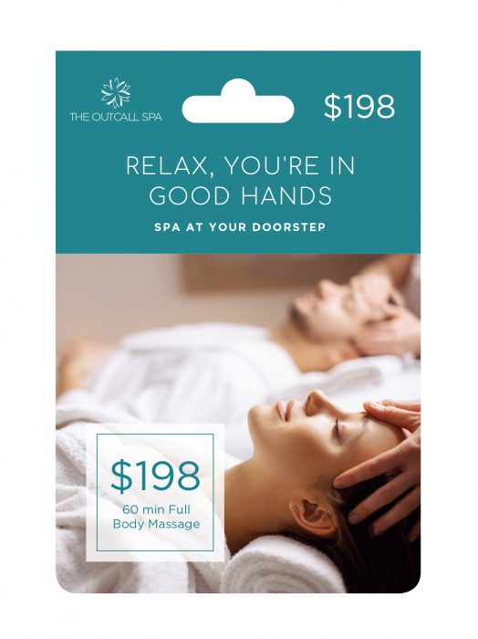 60 min Full Body Massage Gift Card – $198